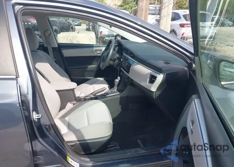 2014 Toyota Corolla Le Eco Plus z USA, uszkodzony, nr VIN 5YFBPRHE0EP126591